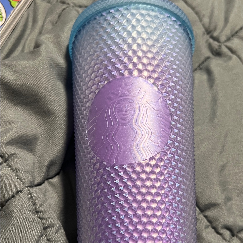 Starbucks Iridescent Purple and Blue Tumbler